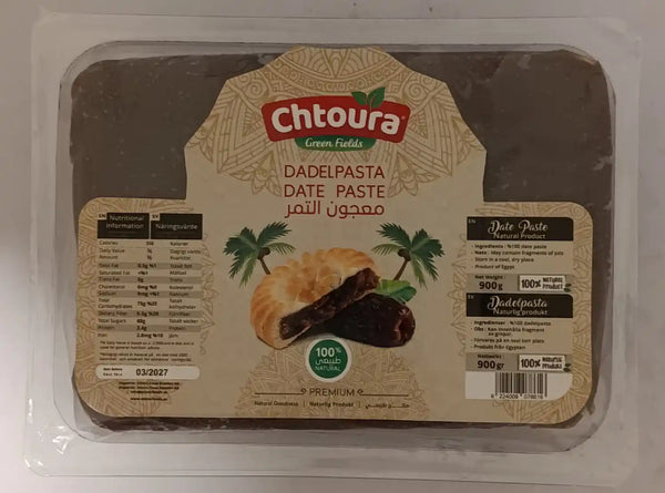 Chtoura Dadelmassa – 900g av Naturlig Sötma och Energi