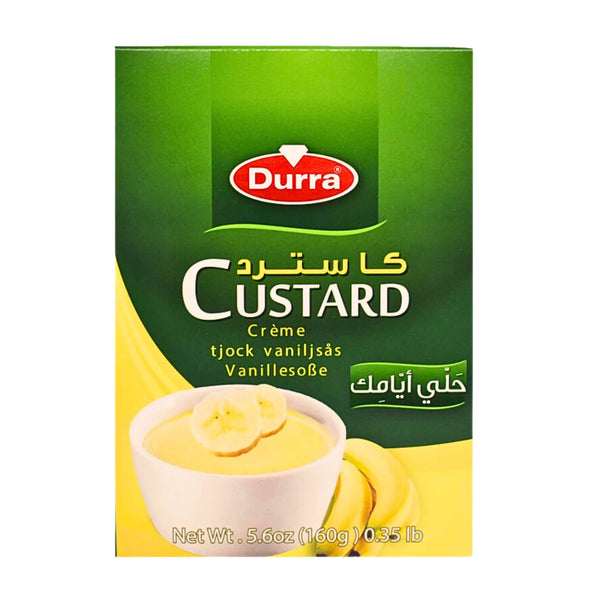 Al Durra Custard vanilj banan smak 160g