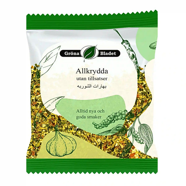 Gröna Bladet Anbapulver, Stark 50g – Het smak från Mellanöstern!