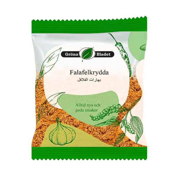 Gröna Bladet Falafelkrydda 40g – För Den Perfekta Falafeln!