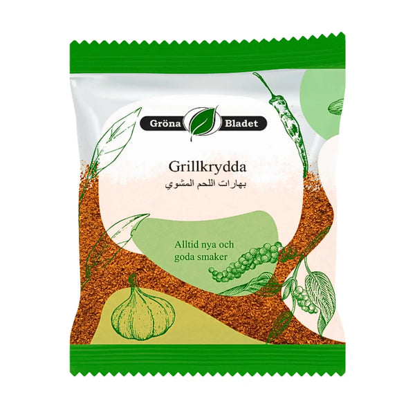 Gröna Bladet Grillkrydda 100g – Den Perfekta Kryddan för Din Grillning!