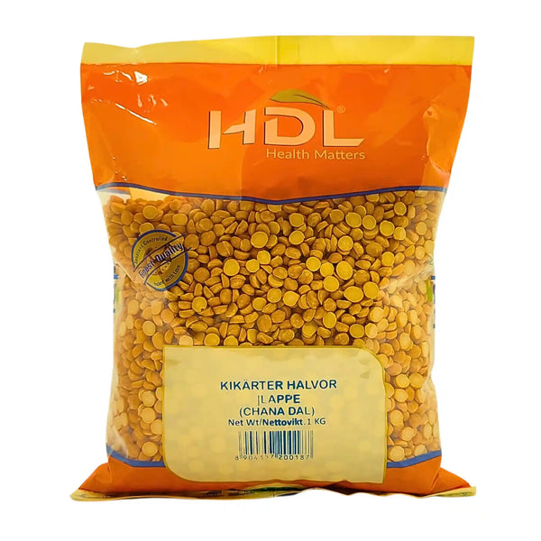HDL Chana Dal Kikärter halvor 1 kg