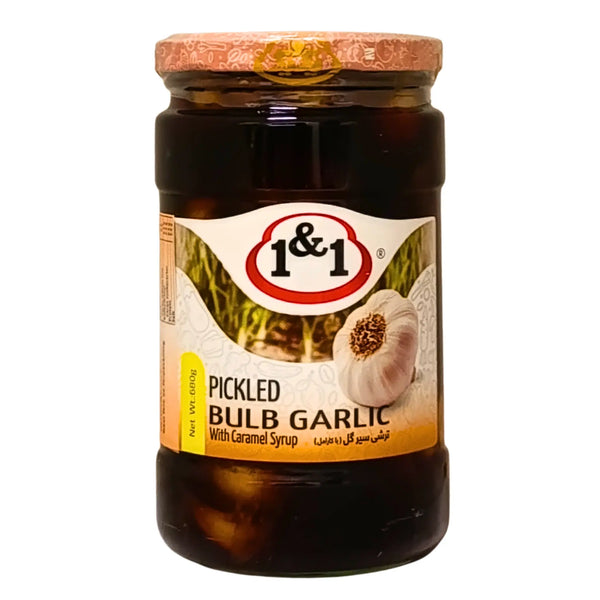 حسنى مخلل الثوم الأبيض IR 720 جرام