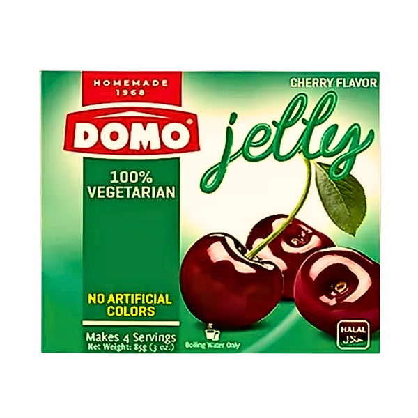 Jelly Domo Körsbär Vegeterian 85g