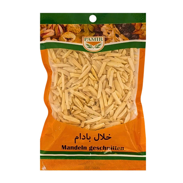 Khelal Badom Pamir 100g – Snittade Mandlar från Iran | Perfekt för Ris & Bakverk