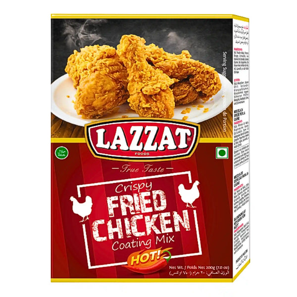 Lazzat Friterad Kyckling Paneringsmix (stark) 200g