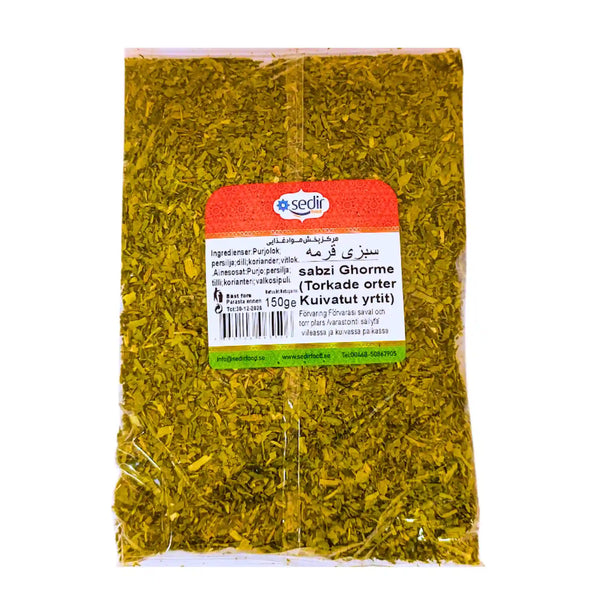 Torkade Örter Qurme Sabzi Sedir 150g