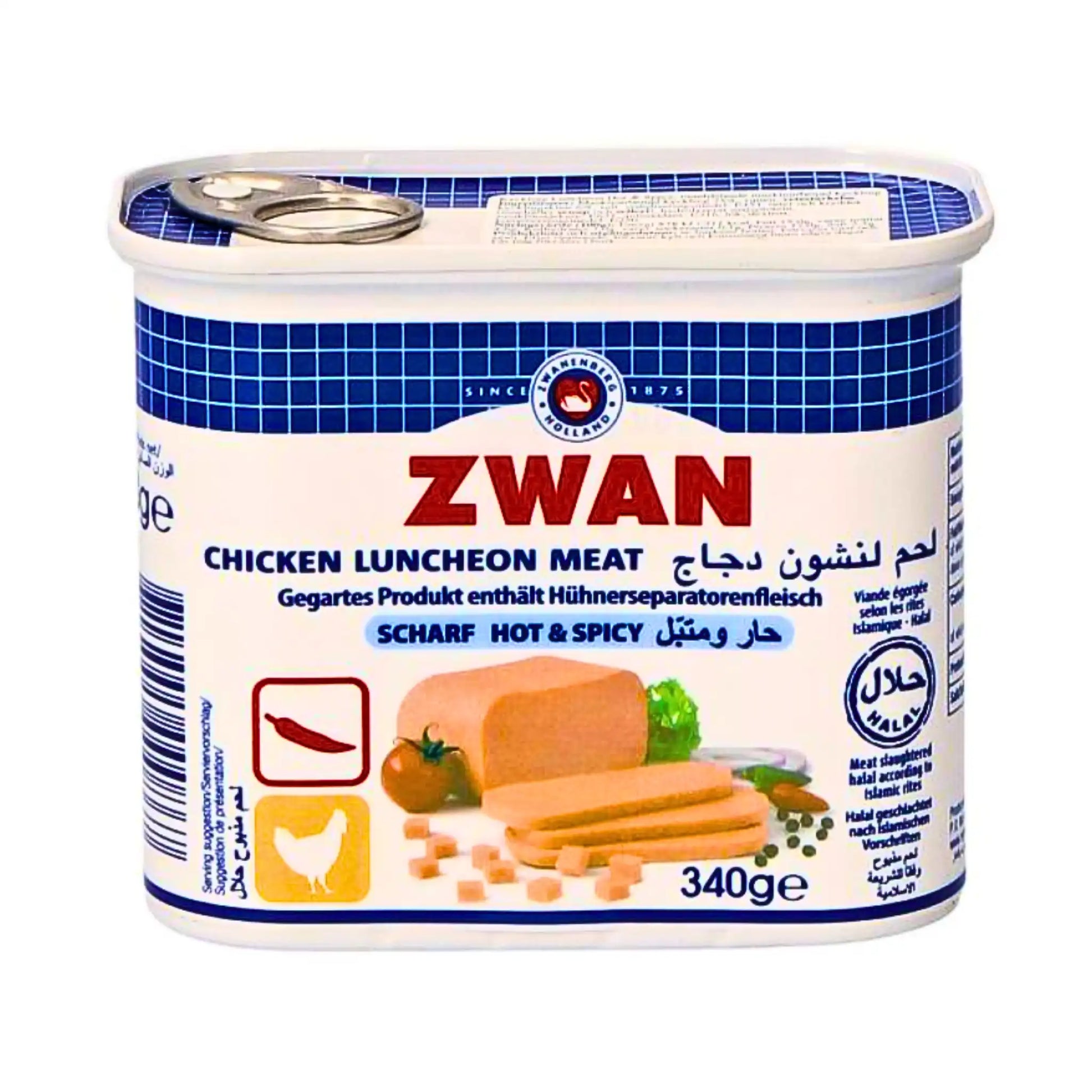 Zwan Kyckling Mortadella mild 340g Shirdell.se